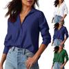 Womens Basic T-Shirts Long Sleeve Curved Hem Summer Tops Fitted Tees Clothing