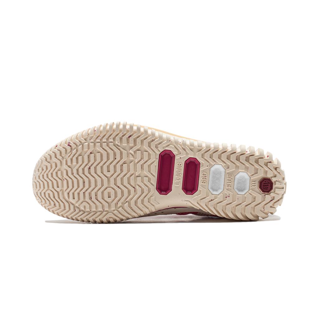 Кроссовки для баскетбола Li Ning Fan Wu 3 Low, удобные, повседневные, с амортизацией, износостойкие, низкие, мужские, кроссовки, бело-розовые, ABFU005-7