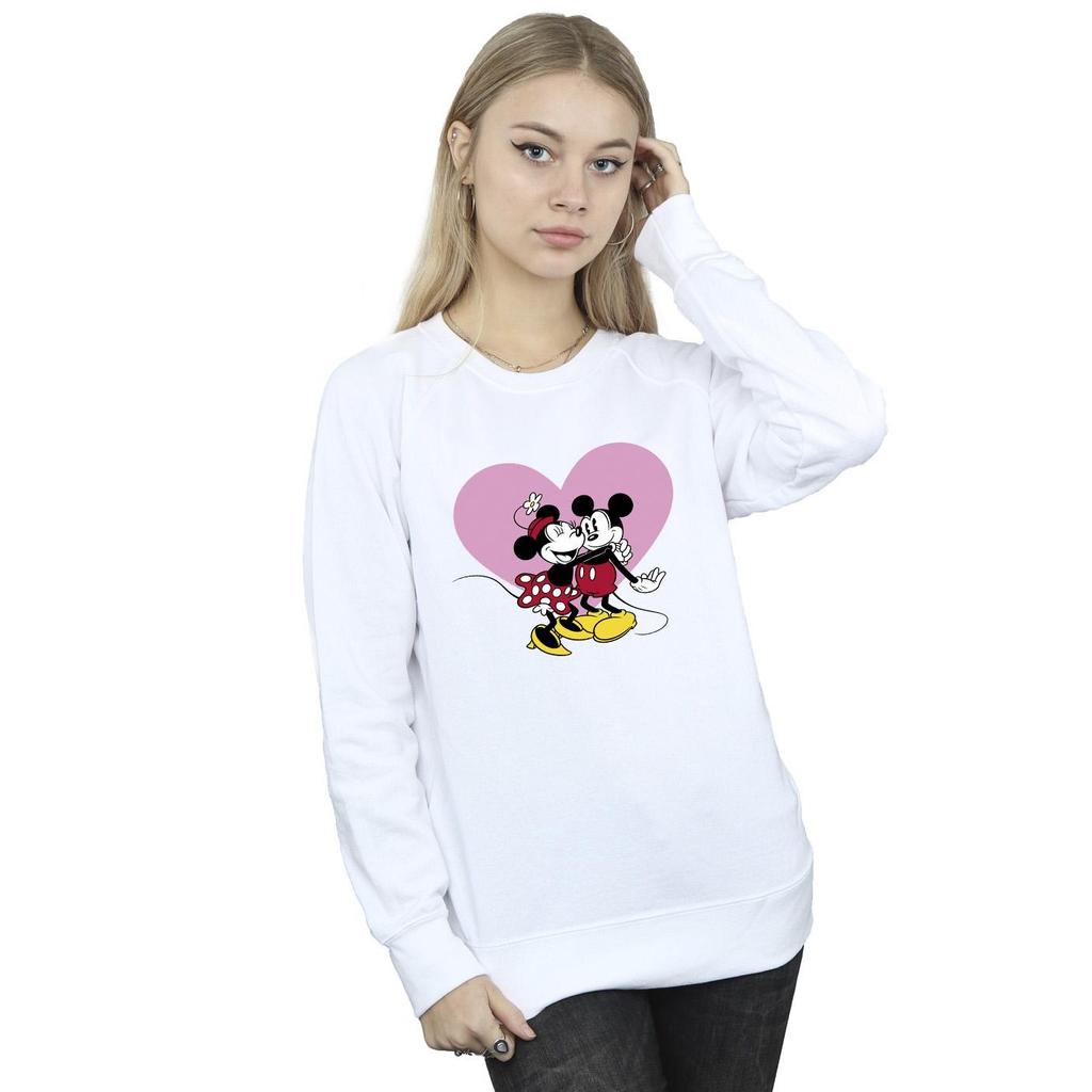 Disney Womens/Ladies Mickey Mouse Love Languages Sweatshirt
