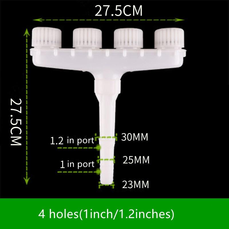 Сельскохозяйственный спринклер для полива овощей, распылительный спринклер, насадки для водяного насоса, пластиковые аксессуары для опрыскивателя для полива и орошения