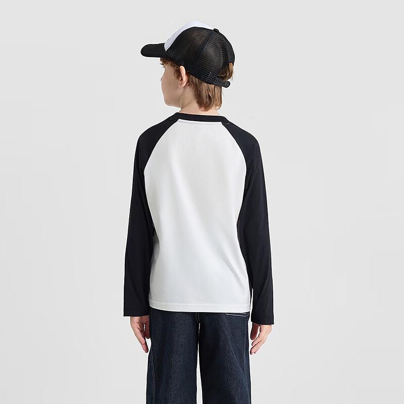Balabala Kids' Long-Sleeve Graphic Quick-Dry Crewneck Tee