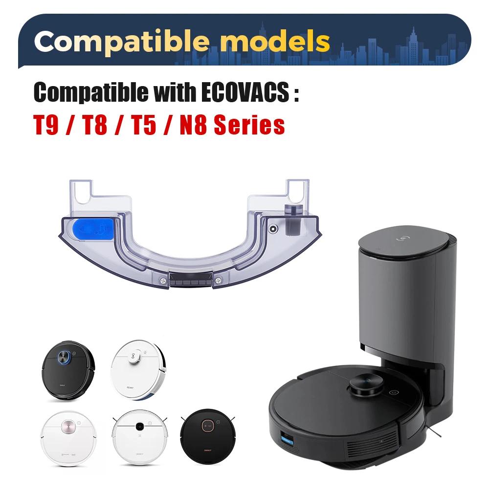 Резервуар для воды Держатель салфетки для мытья пола Часть для Ecovacs Deebot Ozmo T8 N8 Pro T8 Max T8 AIVI DDX96 DX93 Пластина доски для мытья пола Часть пылесоса