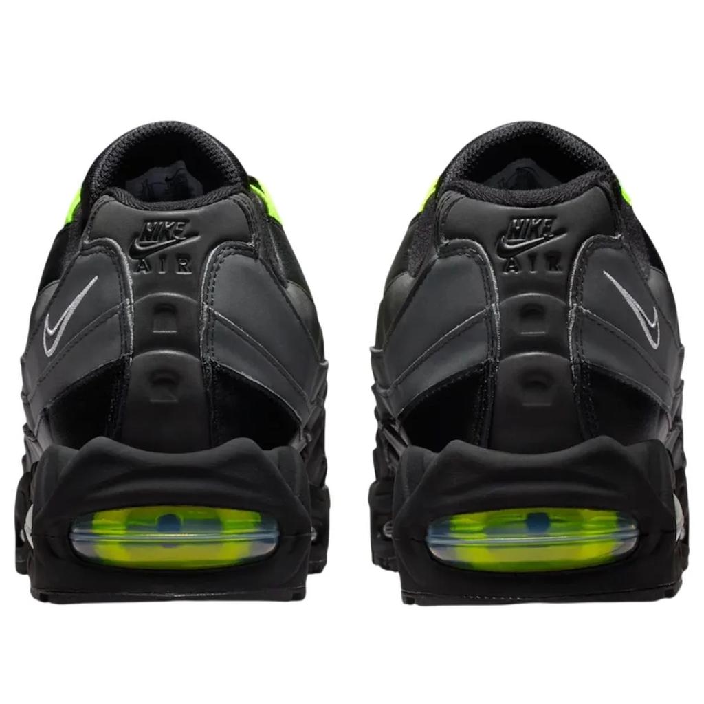 Atmos x Nike Air Max 95 Big Bubble Harajuku Унисекс Кроссовки Черный Белый Вольт IM8063-010