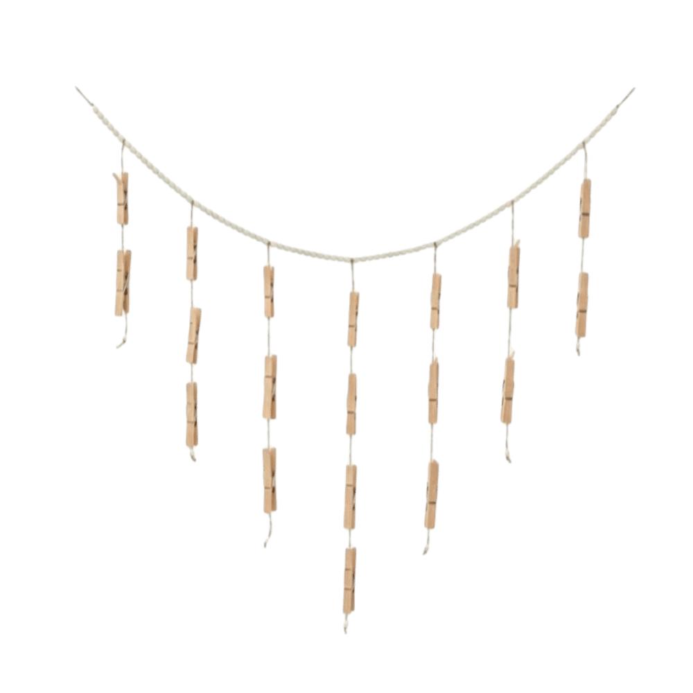 Minimalist Wall Hanging Photo Clip DIY Wall Decoration Frame Picture Hanging String Office