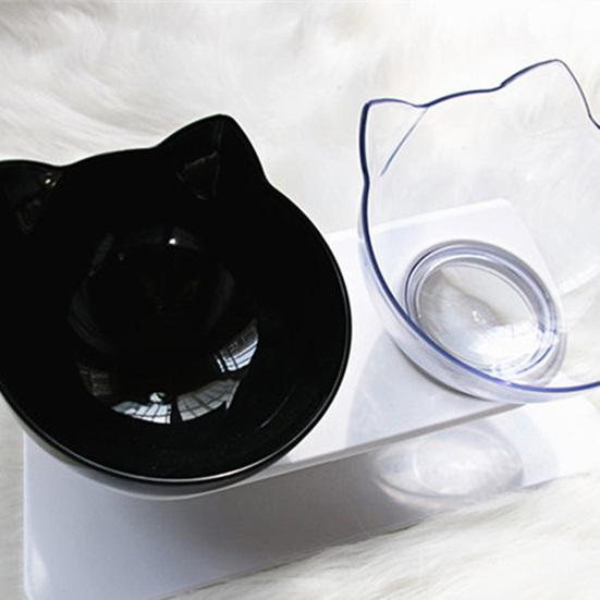 Нескользящая миска для домашних животных, большое пространство с приподнятой подставкой, двойная миска для кошек и собак, подача воды для домашнего использования