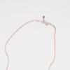 [Judy And Paul] Selene Simple Rose Gold Herringbone Chain Necklace N51664