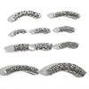 3-10Pcs Zinc Alloy Tube/Hanger Charm Bead for Beading Jewelry Diy Craft Fit Bracelet Charms Connectors Making