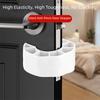 Silent Design Door Stopper Soft PVC Anti Slam Guard Safety Guard Safety Wedge  Bathroom