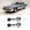 Хромированная пара дверных и оконных кривошипных ручек для Pontiac Cadillac Chevy Olds Buick