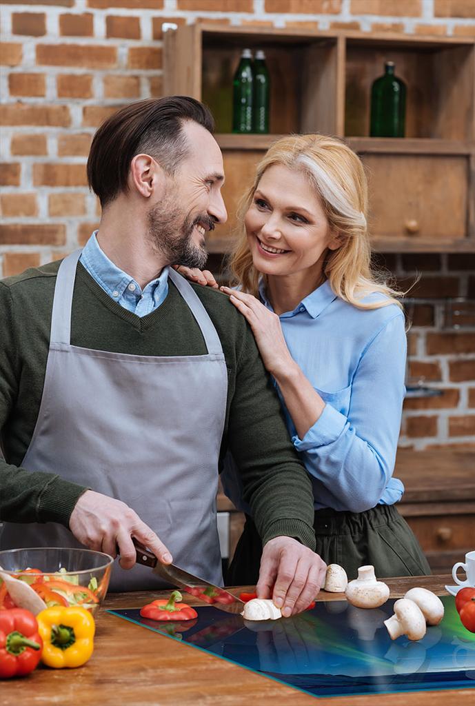 SZKLANA PŁYTA OCHRONNA NA KUCHENKĘ 70x52 ZORZA