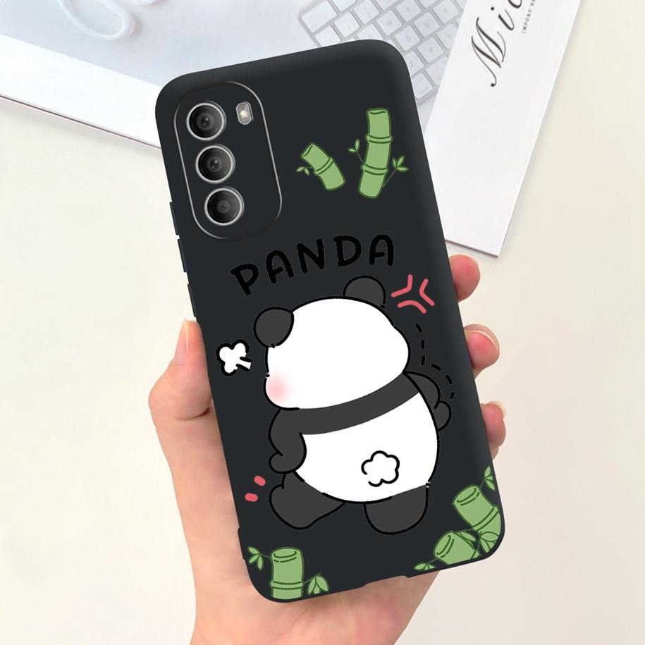 For Motorola Moto G51 G71 5G Case XT2171-2 XT2171-1 XT2169-1 Shockproof Cover Cute Rabbit Flower Phone Cases For Moto G31 Bumper