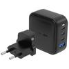 Энергеа Лад. Сеть. 1Xusb+3Xusb-Cpd-Pps-Qc 3.0 100W 3C1A Черный/Black Us+Eu Travelite Gan100