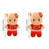 Red Horse Stuffed Toy Chinese Zodiac Lucky Pony Toy Traditional Pony Plush Doll  Spring Festival