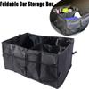 Folding Car Trunk Storage Organizer Box Portable Car Box Stowing Tidying Cargo Sundries Storage Box Auto Seat Sorting Contain
