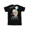 Boys Frozen Elsa Snowflake Portrait T-Shirt