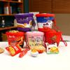 Миниатюрная плюшевая брелок-замочек для лапши быстрого приготовления - Креативная игрушка для декора дома
