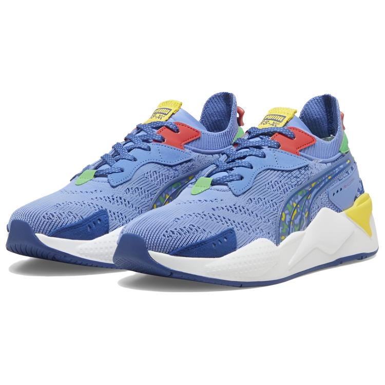 Мужские кроссовки PUMA RS-XK Повседневная обувь Мужская низкая сине-белая