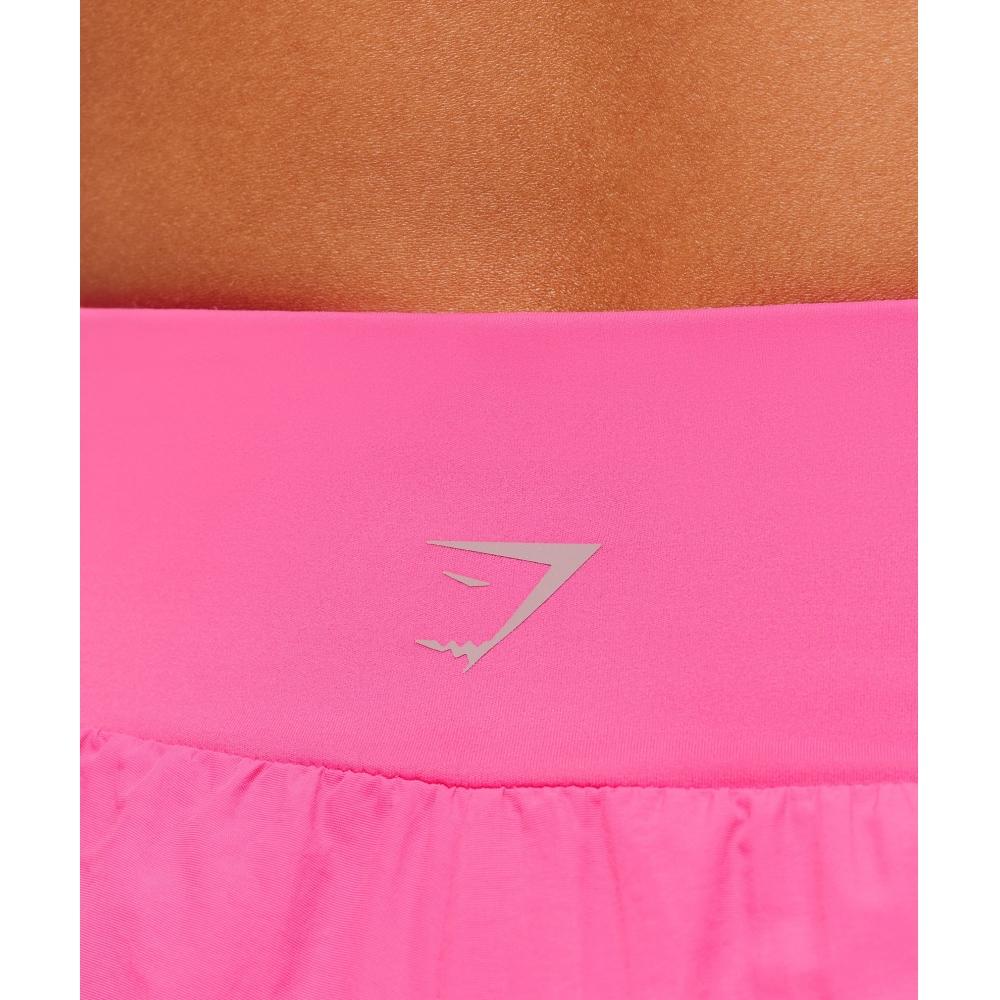Gymshark Шорты 2 в 1 для бега Energy pInk B3c4d Kc2w