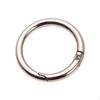 10x Spring O Rings Round Carabiners Zinc Alloy Clamp Clasps Push Gate Snap Hooks 0.75 Inch for