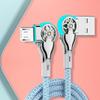 Двойной изгиб 180 градусов Кабель для передачи данных Type C/micro USB 66 Вт Вращающийся Кабель для зарядки телефона Оплетка Оболочка Быстрая зарядка Угловой Линия данных
