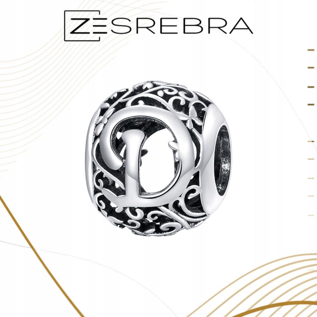 Charms Letter D 925 Bead Letter Pendant Charms Pr 925