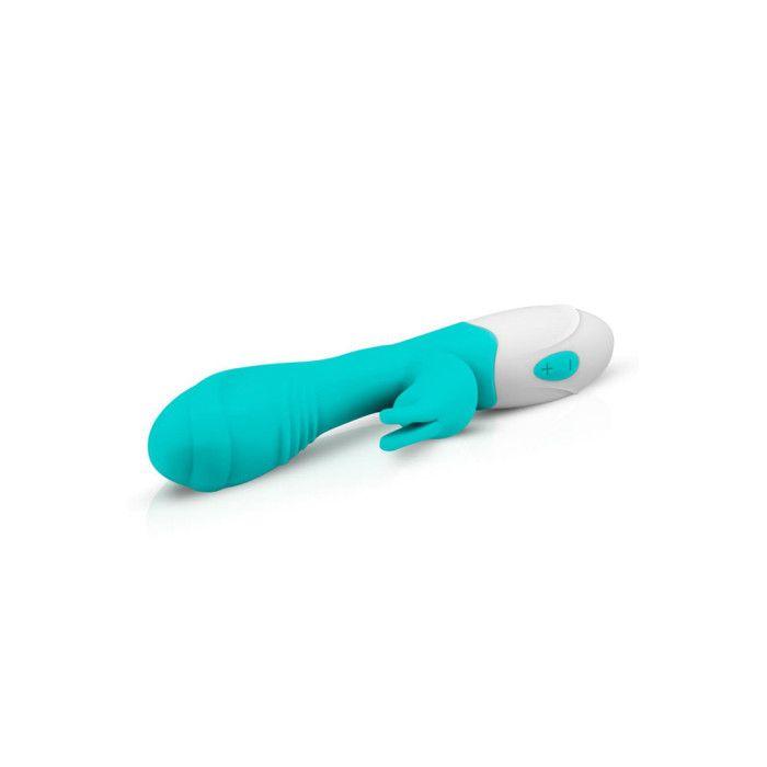 Vibromasseur - Leda - Bleu - Silicone - 10 réglages de vibration - Adulte