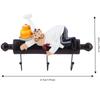 9.65x5.71in Self-adhesive Wall Ornament Self-adhesive Cartoon Wall Decoration  Entryway