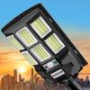 KINGHE Solar Street Outdoor Waterproof New Maximum Lumens of 3 Intelligent 8000mAh Wide Automatic Suitable for Front Parking and Power and Disaster 1