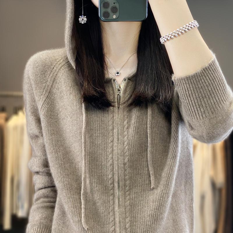 Женский кашемировый свитер Qinghe кашемир 30% кашемир 70% шерсть осенне-зимний кашемировый пуловер мягкий и теплый