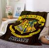 Custom Name Golden Snitch Flannel Blanket Throw Blanket Soft Warm Sofa Bed home Decor Unique Gift