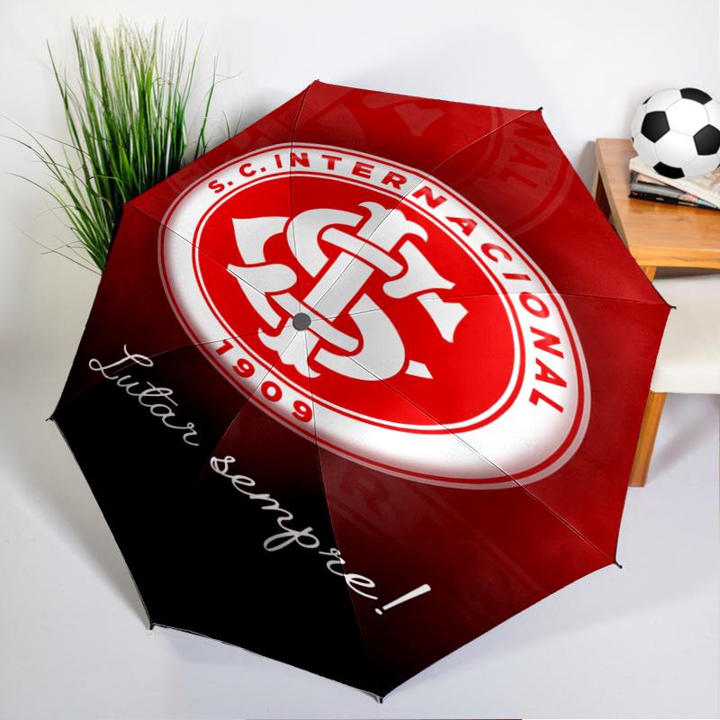 Always Fight Spirit Printed Automatic Umbrella, 8-Frame for Travel, camping, Casual Umbrella, Essential Gift for for family and friends