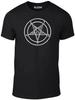 Baphomet Sigil T-Shirt - Funny T Shirt Satan Retro Devil Bible Anti Christ Witch