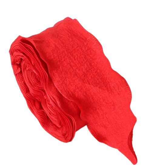 1 рулон 900x4 см плиссированной ленты отделки DIY шитье цветок свадебные букеты подарочная коробка упаковка оборка край ленты однотонная полиэстеровая декоративная лента