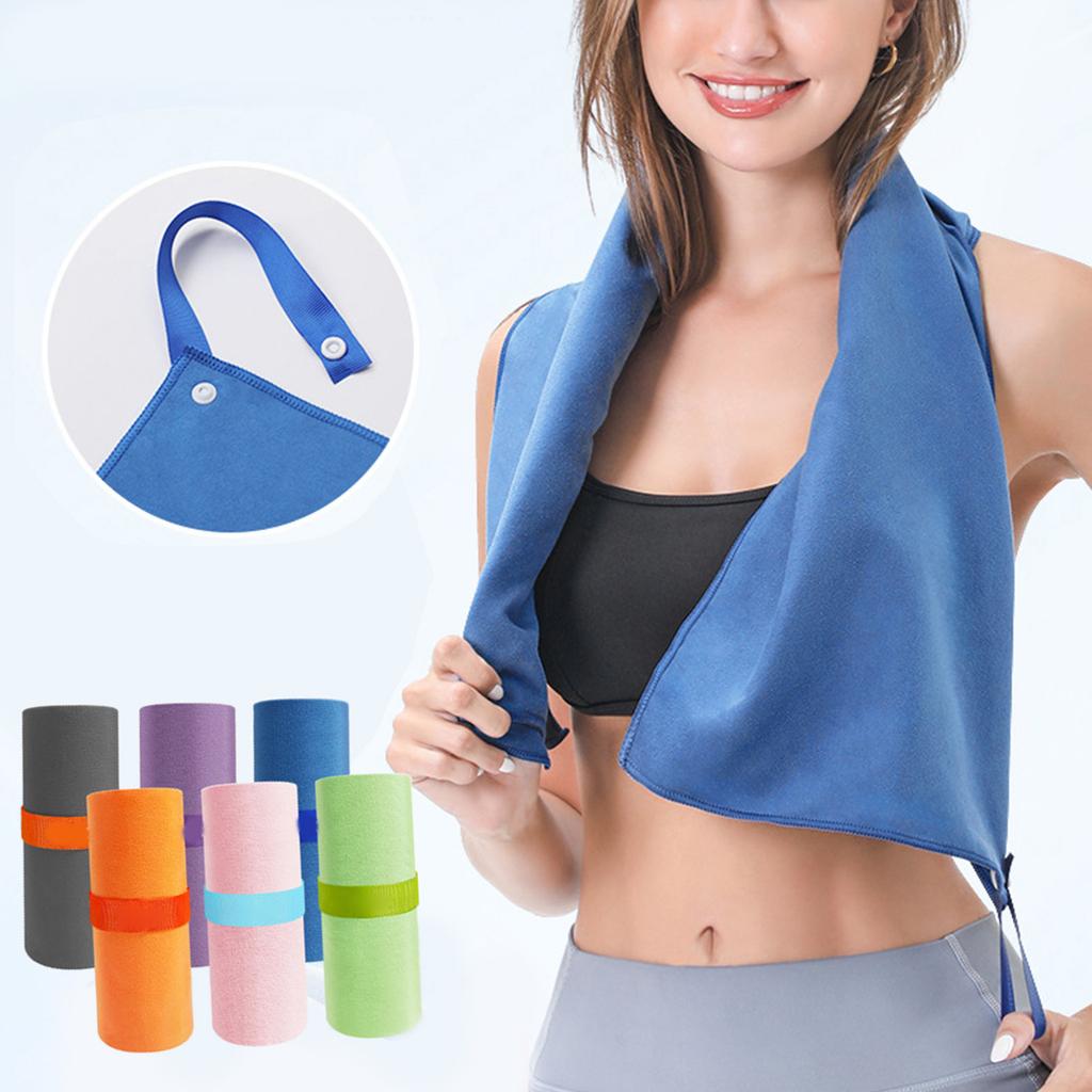 Быстросохнущее полотенце Микрофибра Дорожное полотенце Супервпитывающее Спортивное полотенце для Кемпинга Пляжа Спортзала Туризма Плавания Бега