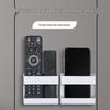 Wall-Mounted Storage Box for Remotes and Phones