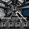 TR1-56MM 4Pcs Car Emblem Wheel Hub Center Cap Sticker Rim Badge Cover For Honda Stepwgn Prelude Odyssey Vezel FIT CRV CRZ CRX Accord