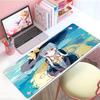 Cute Travel Anime Wwandering Witch Elaina Mouse Pad Large Thick Desk Pad Stitched Edges Gaming Mouse Mat For Pc