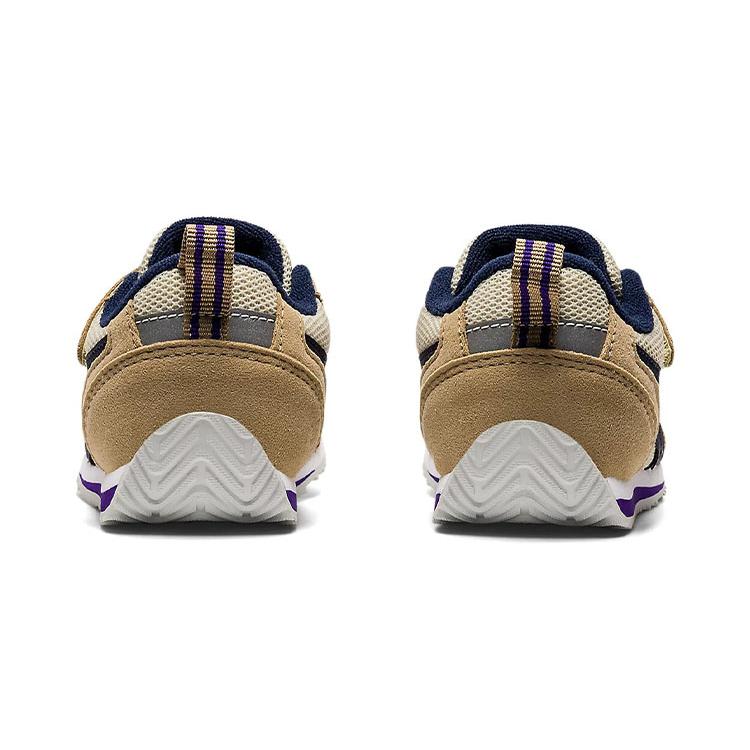 Asics Idaho Mini 4 Низкие Детские Беговые Кроссовки Коричнево-Синие Для Детей Возрастом 3 7 Лет 1144A236-200