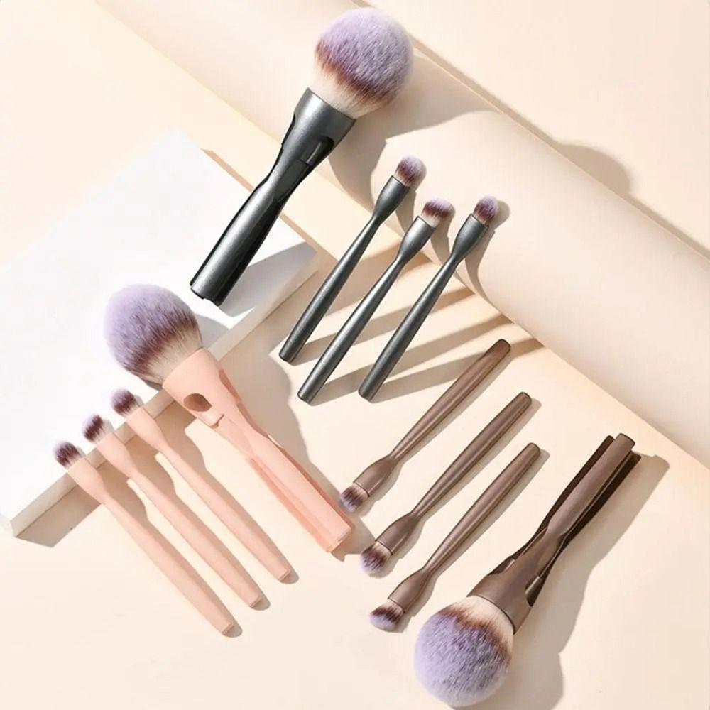 Magnetic 4-in-1 Transformable Brush Multi-purpose Eyeshadow Concealer Brushes Makeup Tools