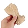 Accessories Decoration Crafts Home Decor Furniture Foot Legs Vintage Wood Carved Cabinet Seat Feets