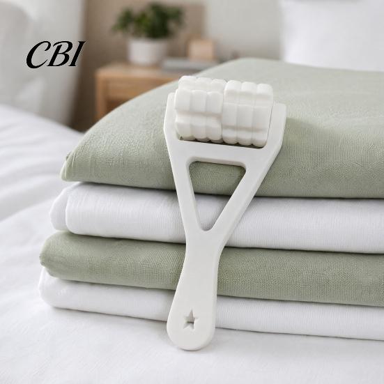 Deep Tissue Massager 3D Printed Handheld Massage Roller, Manual Therapy Tool with Multi-Knob Burr-free Roller Textured for Thigh, Leg, Arm, Full Body
