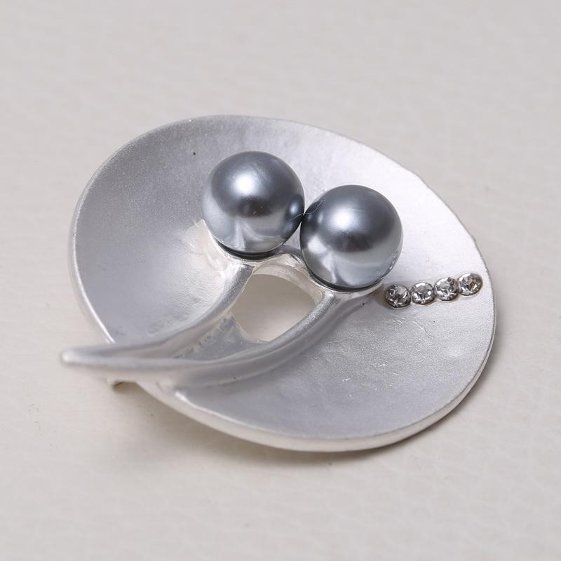 Новая индивидуальная геометрическая брошь для пальто, круглая жемчужная брошь, модная Высококачественная подарочная одежда, аксессуары, ювелирная брошь