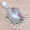 Pendant Designer Jasper Gemstone Handmade Mother's Day Silver Jewelry 1.75"