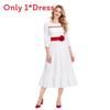 Annabelle Cosplay Costume For Halloween Ghost Doll Stage Performance In White Fabric