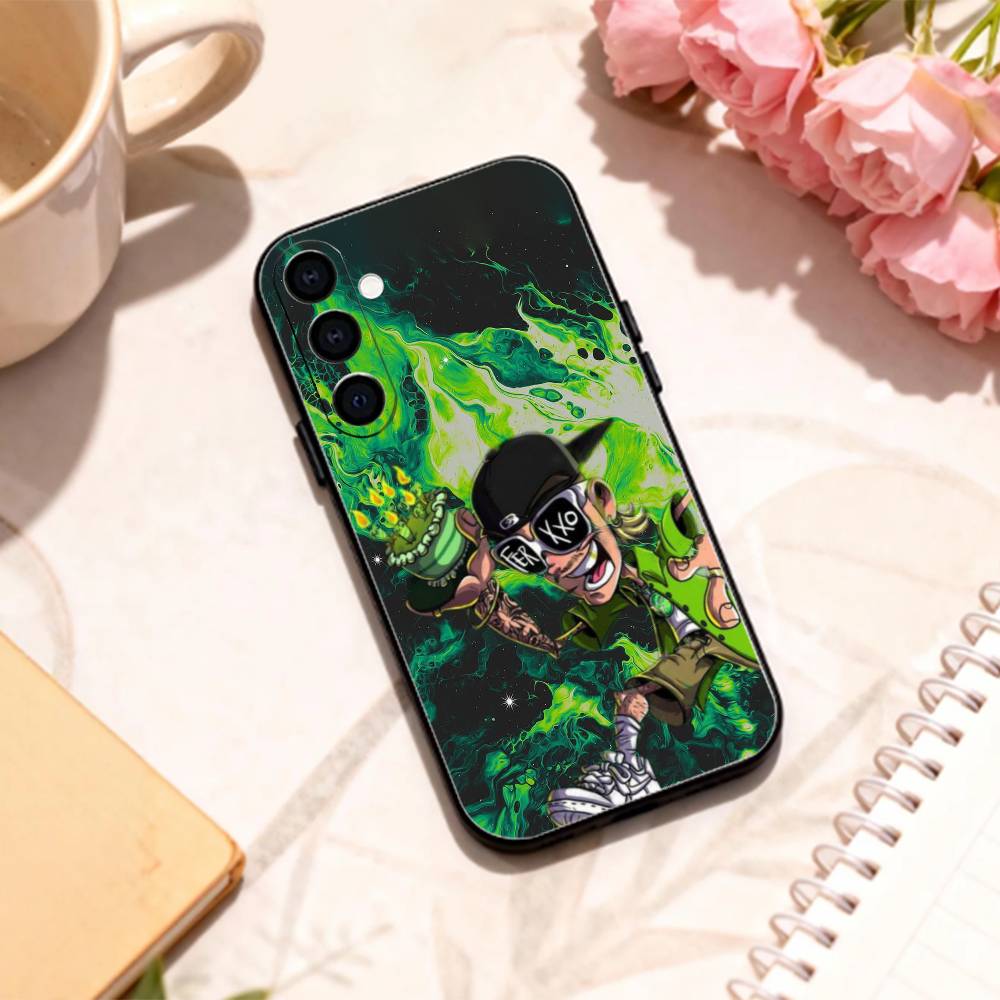 Чехол для телефона S-Singer F-Feid Ferxxo S-SIXDO для Samsung Galaxy A73, A72, A71, A70, A53, A52, A51, Других Мягкий Черный Корпус