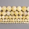 Natural Gemstone Stone Loose Yellow Topea Beads Natural Gemstone Spacer for Making Jewelry