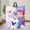 Холодное сердце 2 Эльза Анна Мультяшное одеяло Качественное Мягкое Теплое Плед Зима Детское Диван Кресло Принт Покрывало