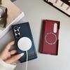 Текстура углеродного волокна для чехла телефона MagSafe для Samsung Galaxy Z Fold7 Fold6 Fold5 5G, ударопрочный чехол с беспроводной зарядкой