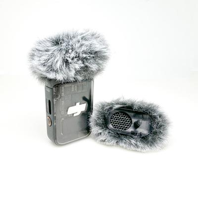 Kimyoaee Для DJI Mic 2 Ветрозащита Pocket 3 Петличный микрофон Набор аксессуаров 2 шт. Ветрозащита Поп-фильтр Поролоновая защита от шума Серая Ветрозащита/Osmo -