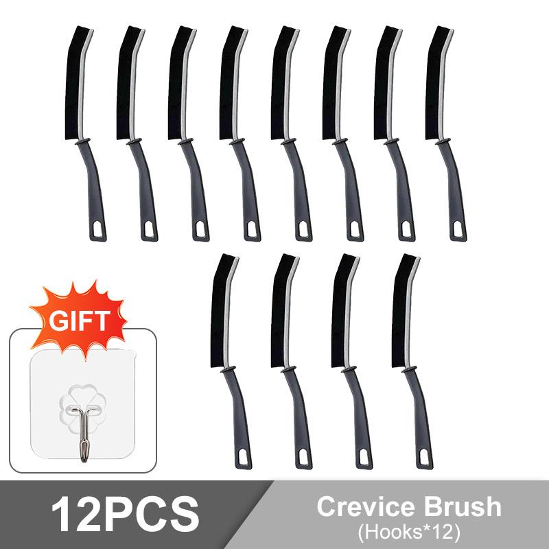 Щетка для чистки зазоров в ванной комнате, на кухне, на окнах, дверях, скраб для очистки пазов, щетка с жесткой щетиной, бытовые чистящие средства